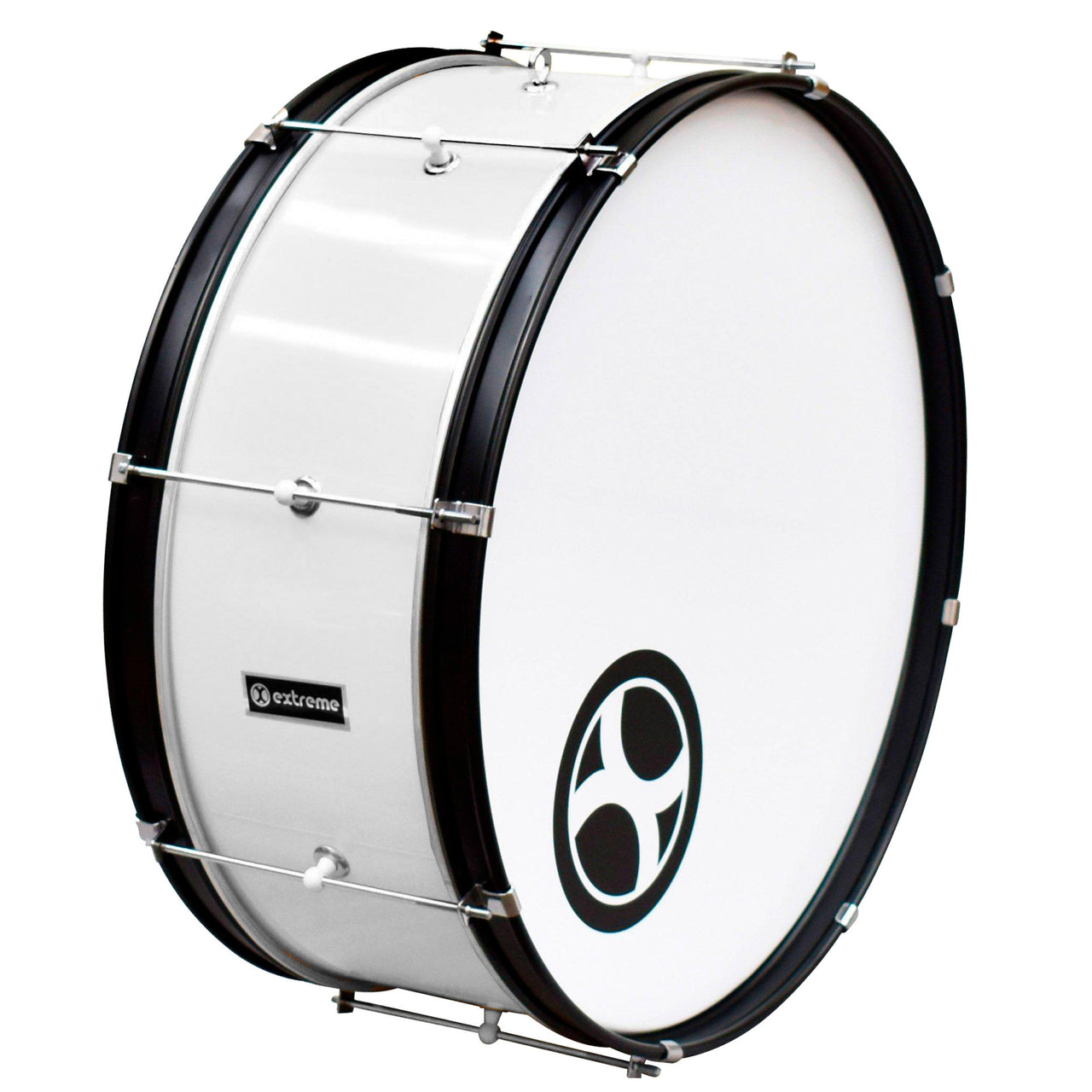 Tambora Extreme Extm019 De Marcha Student 24 x 10 Blanca 8 Tornillos