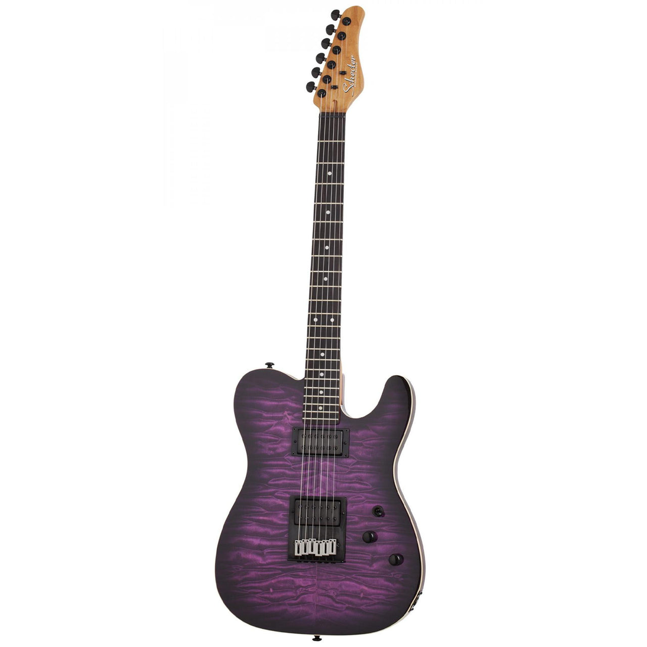 Guitarra Electrica Schecter Pt Pro-ebony Purpura