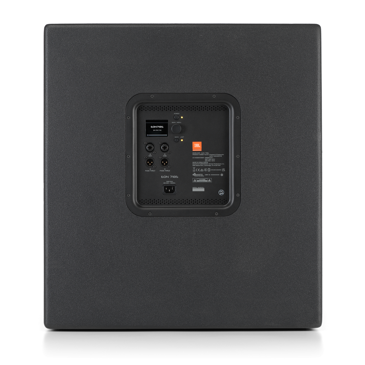 Bafle Jbl Subwoofer 18", Eon718s
