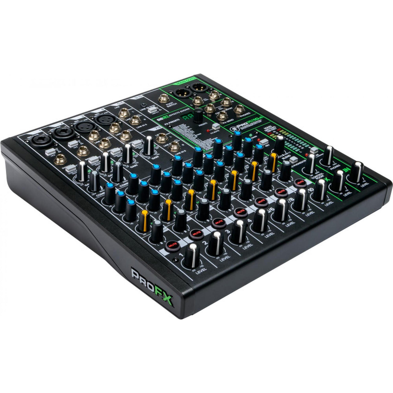 Mezcladora Mackie Profx10 V3 Profesional 10 Canales Con Efectos Y Usb
