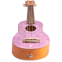 Thumbnail for Ukulele Soprano Bamboo U-21-crown Diseño Crown Con Funda