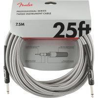 Thumbnail for Cable Fender 7.5 metros Professional White Tweed 0990820072