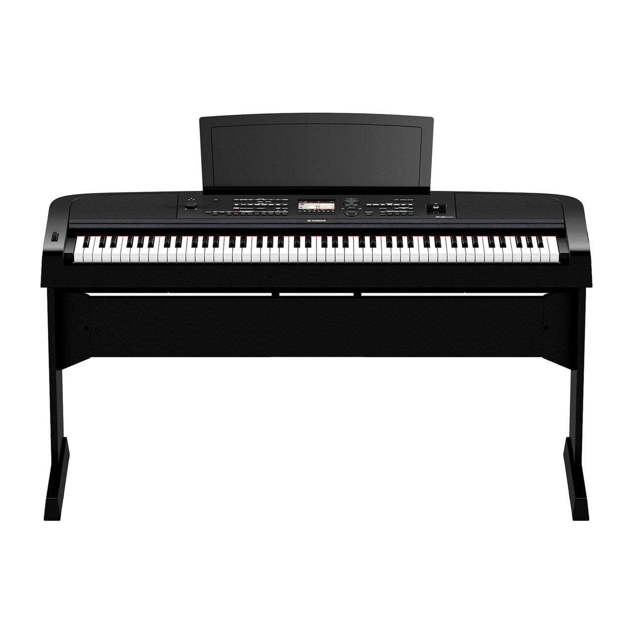 Piano Digital Yamaha  Dgx670bset Versatil 88 Teclas Negro Con Adaptador Pa-300c