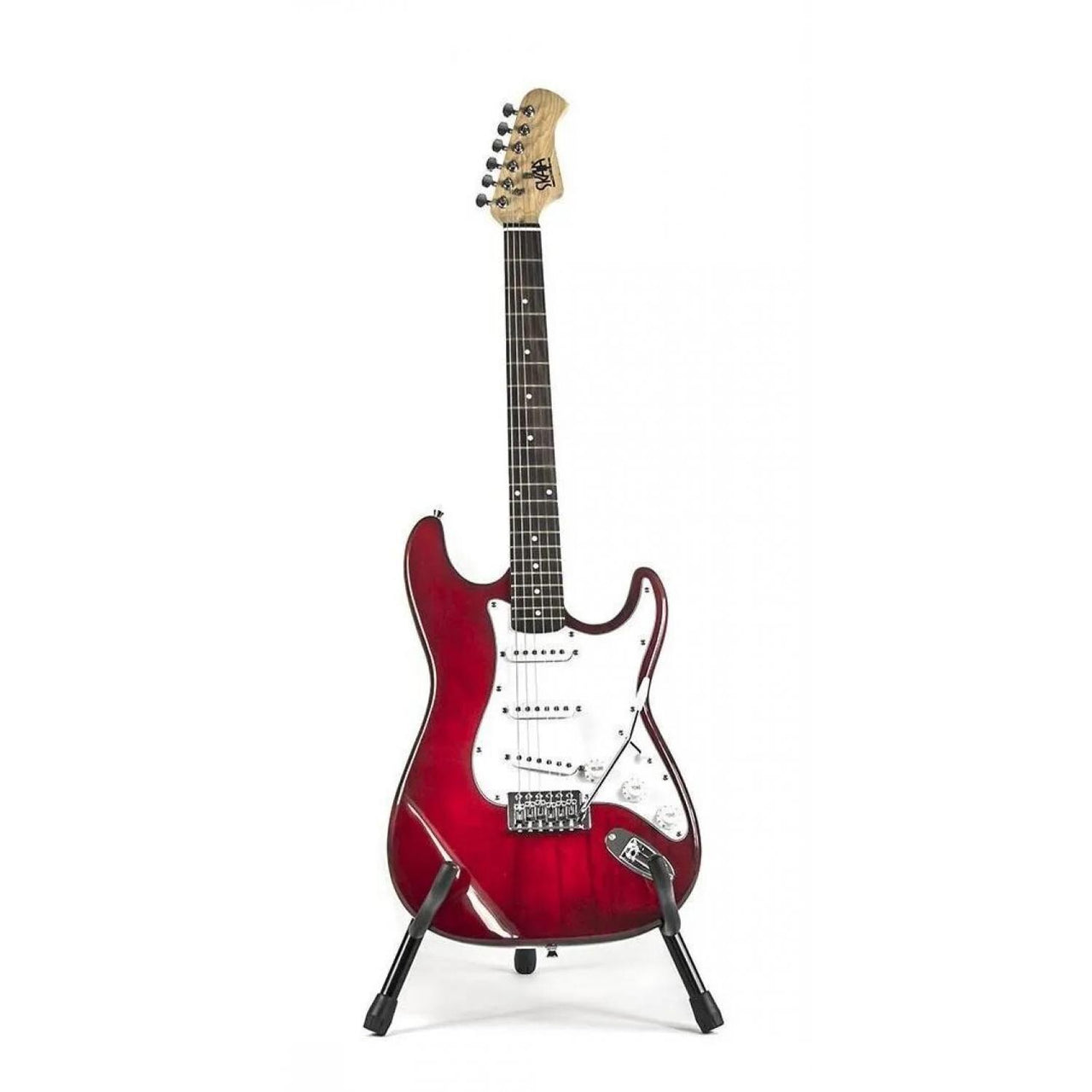 Guitarra Electrica Skala Rock Generat Red Alien Paquete Stratocaster