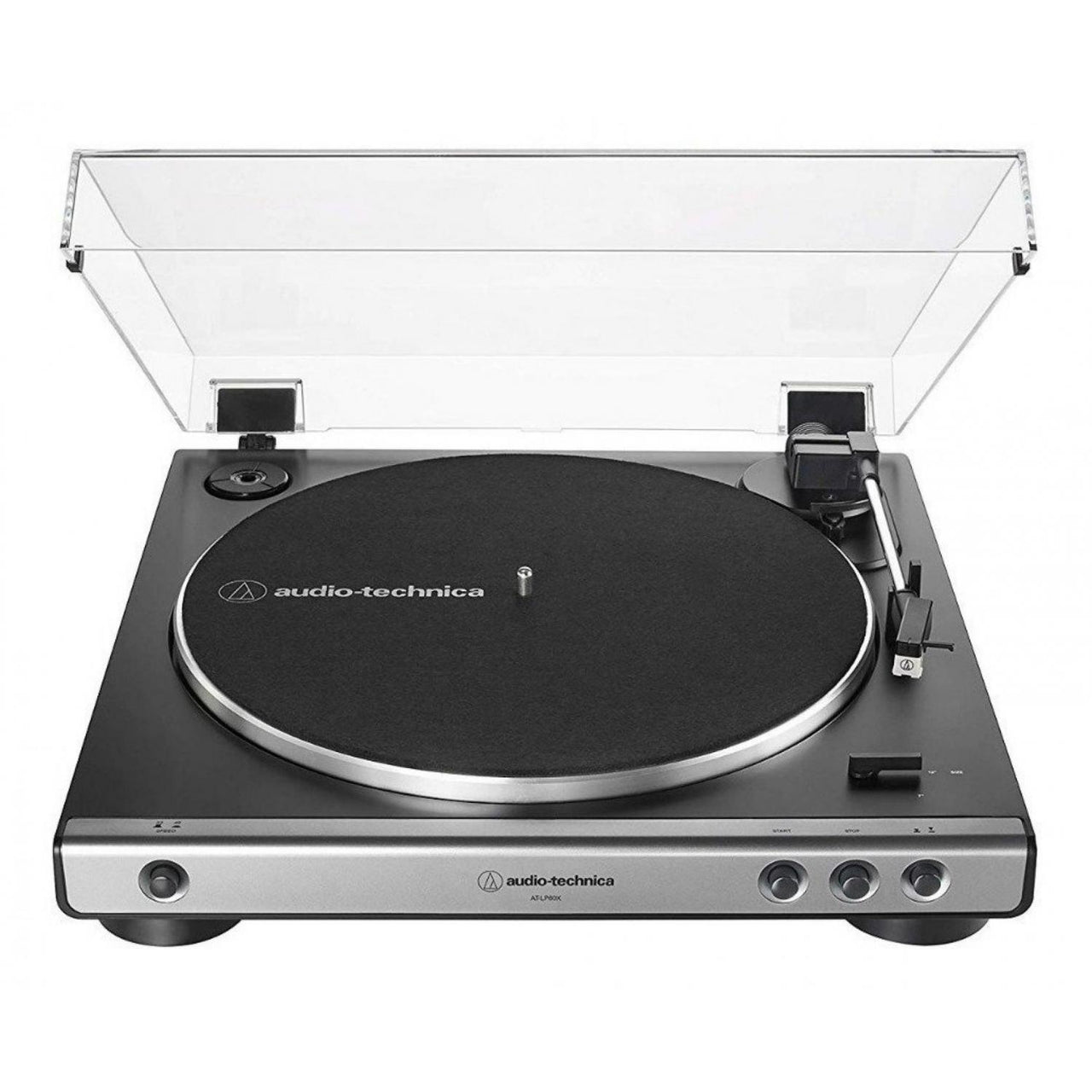 Tornamesa Audiotechnica Automatica Color Gunmetal/negro, At-lp60x-gm