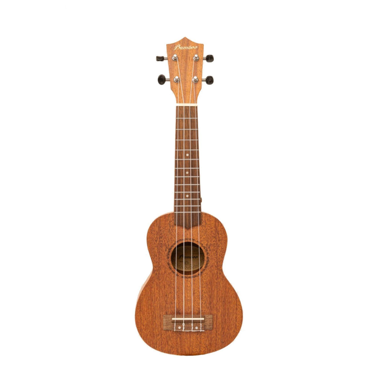 Ukulele Bamboo U-21-mahogany Soprano Con Funda