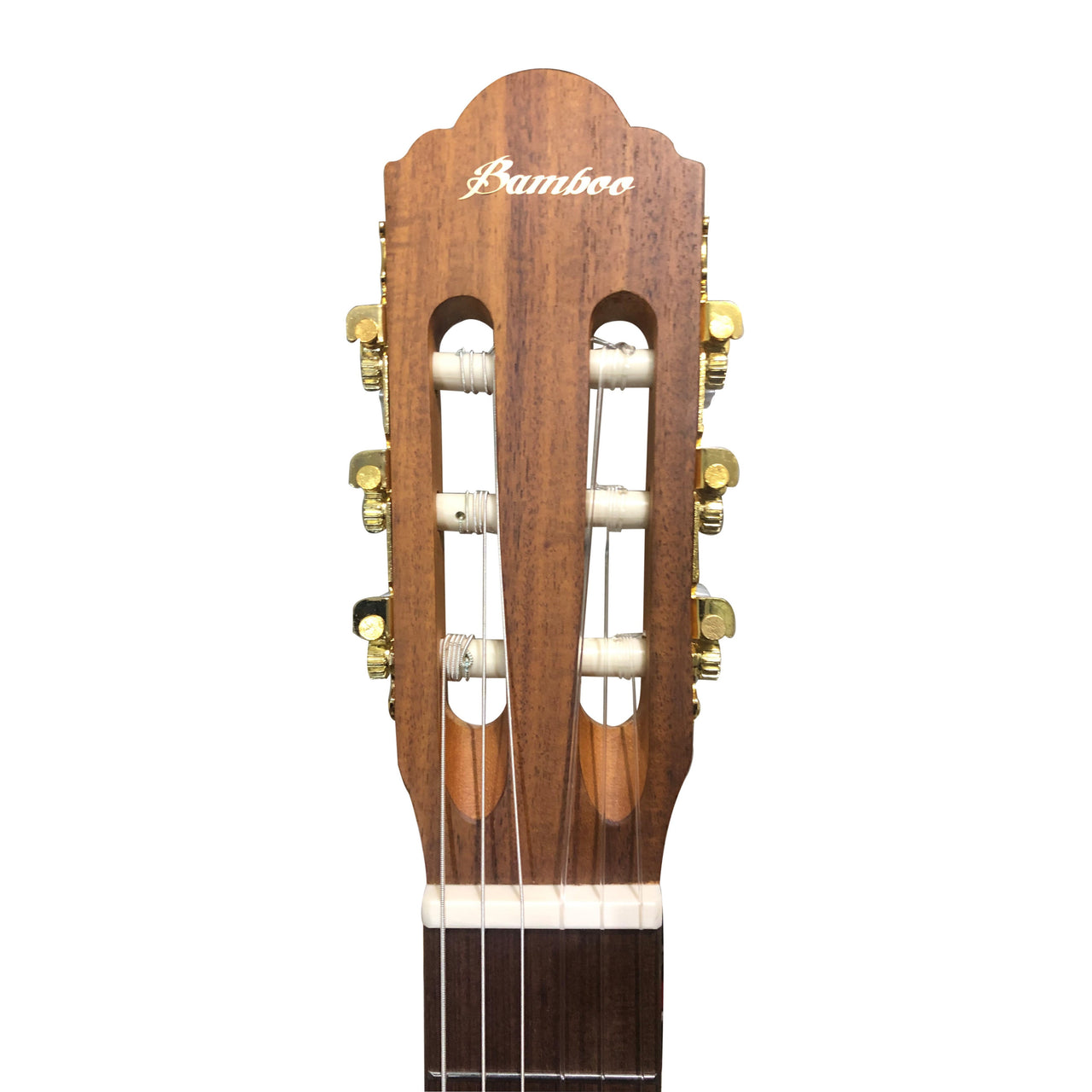 Guitarra Clasica Bamboo Gc-39-koa-q Con Funda 39 Pulgadas