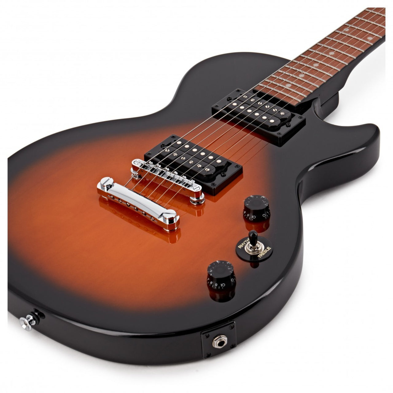 Paquete De Guitarra Electrica Les Paul Solor Sunburst, Ppeg-Egl1vsch1