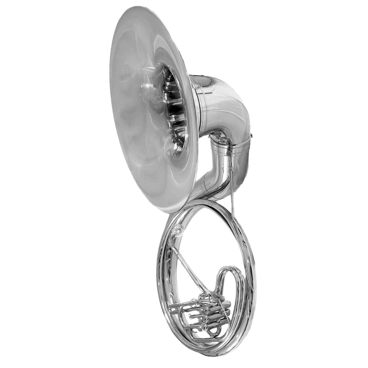 Sousafon O Tuba Silvertone Niquelada 26" Pabellon, Slss012