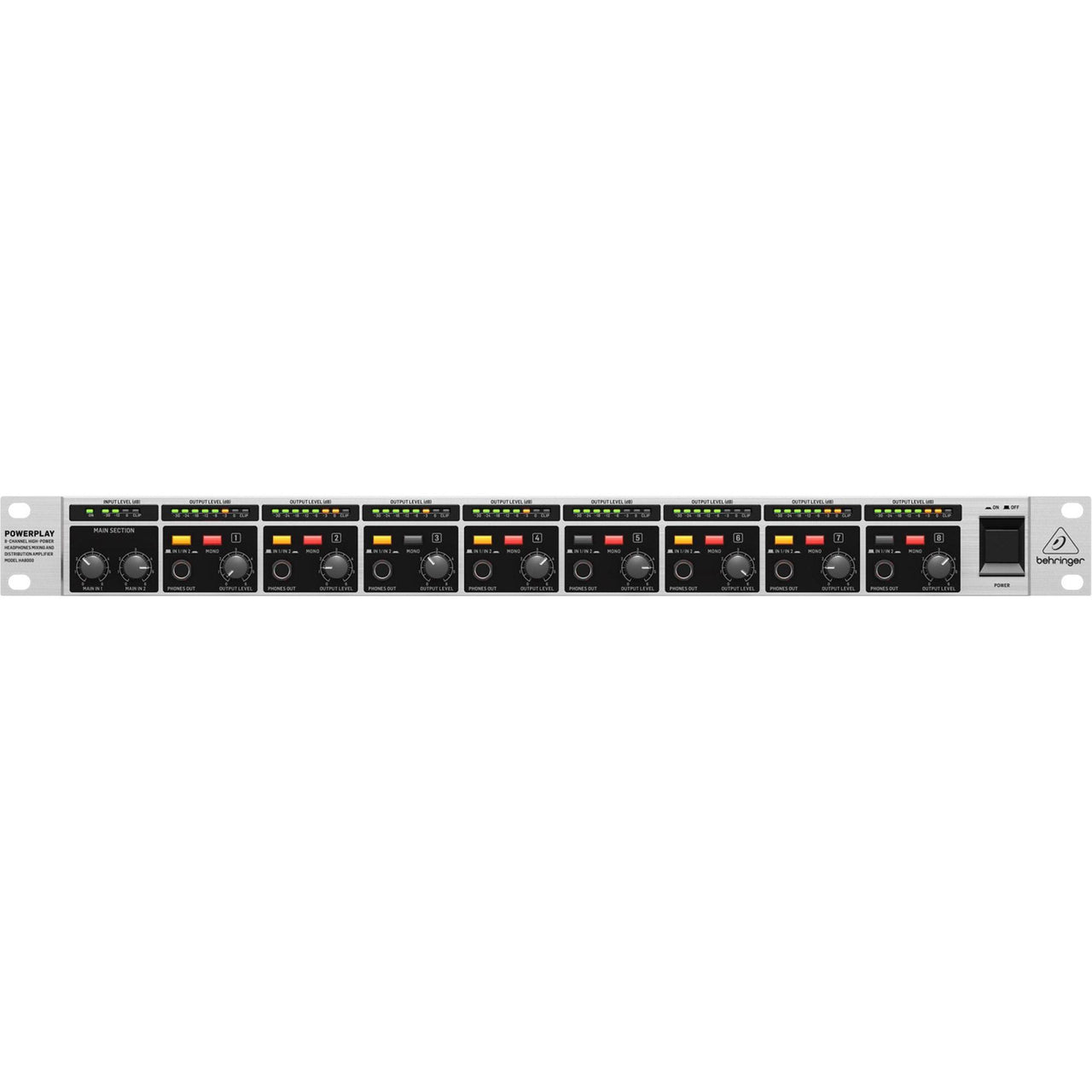 Amplificador Behringer Ha8000 V2 Para Audifono