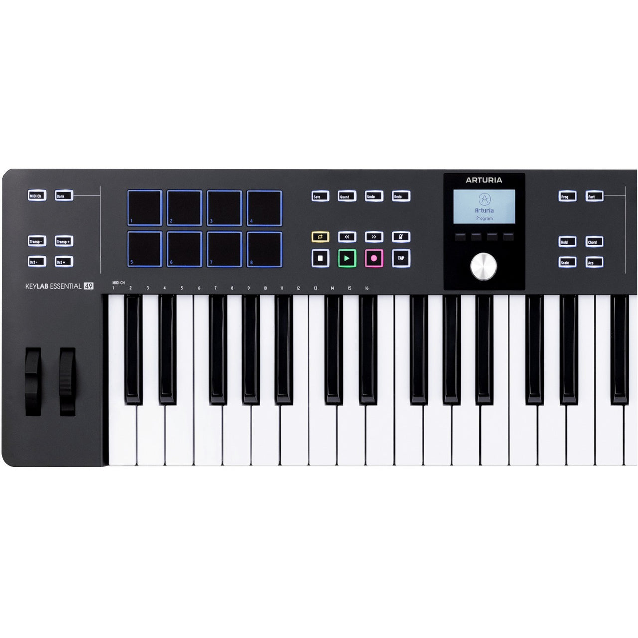 Controlador Arturia Keylab Essential 61mk3 Bk Midi Usb 61 Teclas