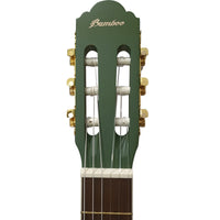 Thumbnail for Guitarra Clasica Bamboo Gc-39-green Verde Con Funda