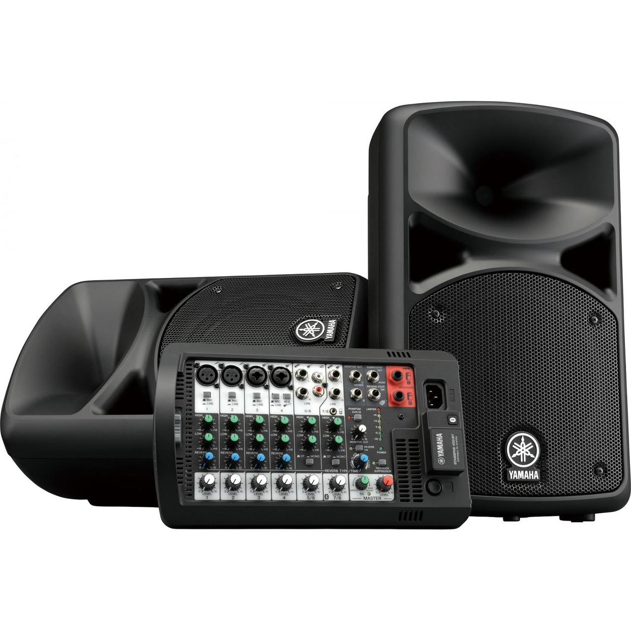 Sistema De Audio Portatil Yamaha C/Bluetooth Y Microfono, Stgps400bt 