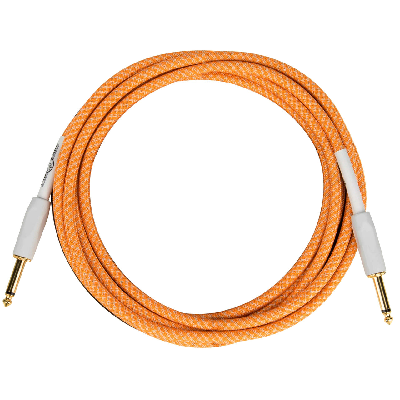 Cable Pig Hog Pch102oc Para Instrumento Plug A Plug 3.05 Metros Orange Creme