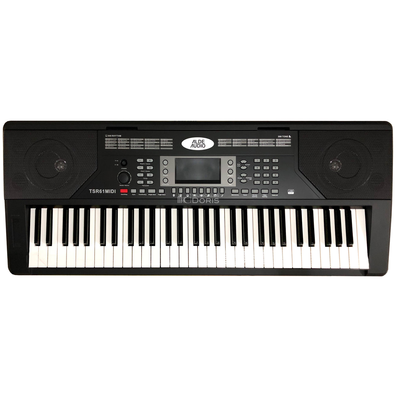 Teclado Alde Audio Tsr61midi 61 Teclas 300 Tonos Con Sensibilidad