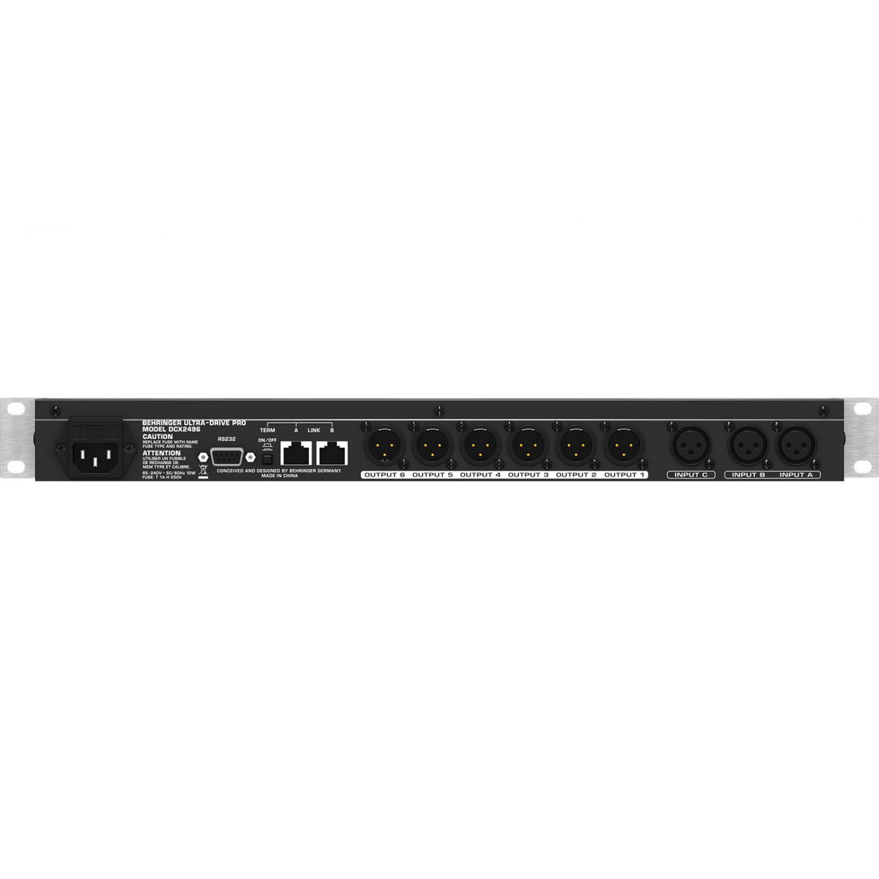 Procesador Behringer Dcx2496 de Audio Digital Ecualizador