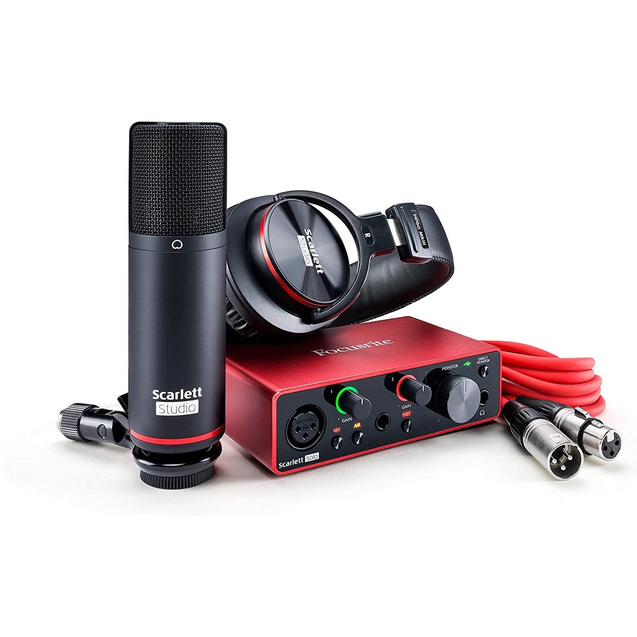 Interfase Focusrite Scarlett Solo Studio C/accesorios, Mosc0030