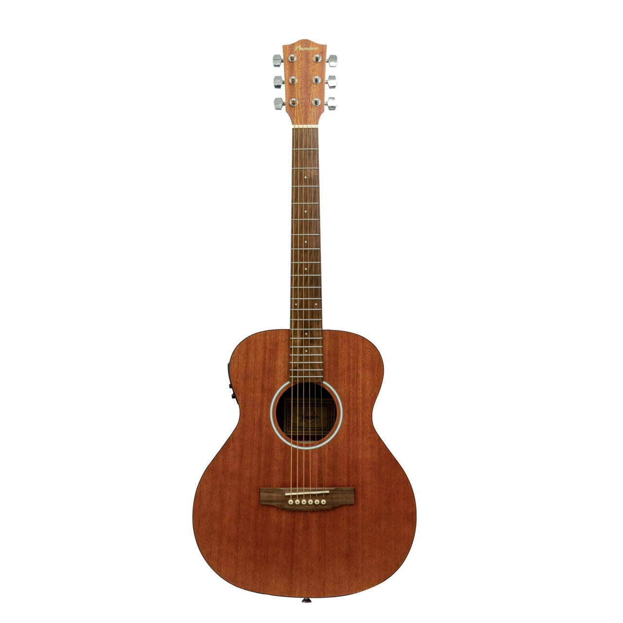 Guitarra Bamboo Ga-38-maho-q Electroacustica Mahogany 38 Pulgadas Con Funda