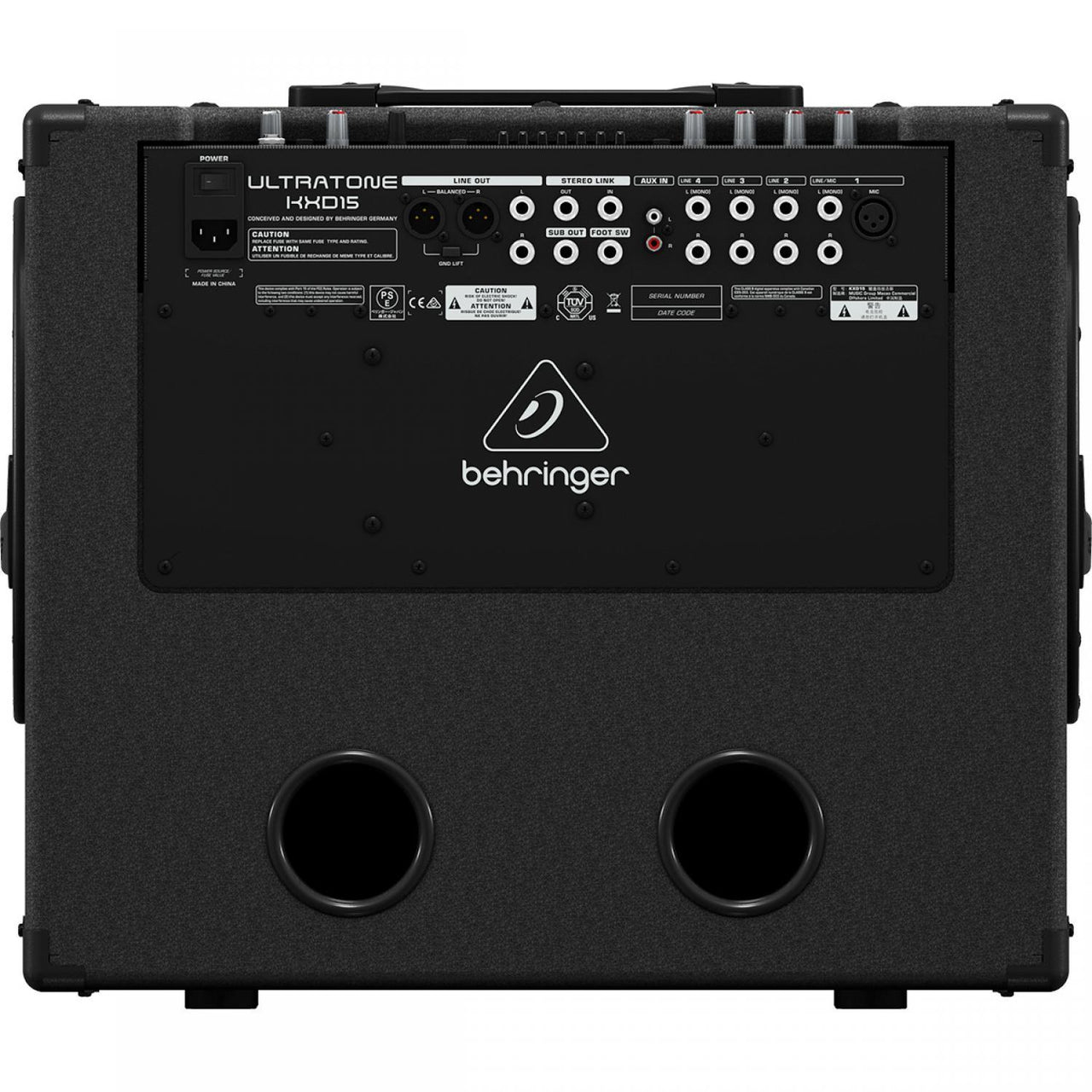 Amplificador Behringer Kxd15 para teclado Combo 15 pulgadas