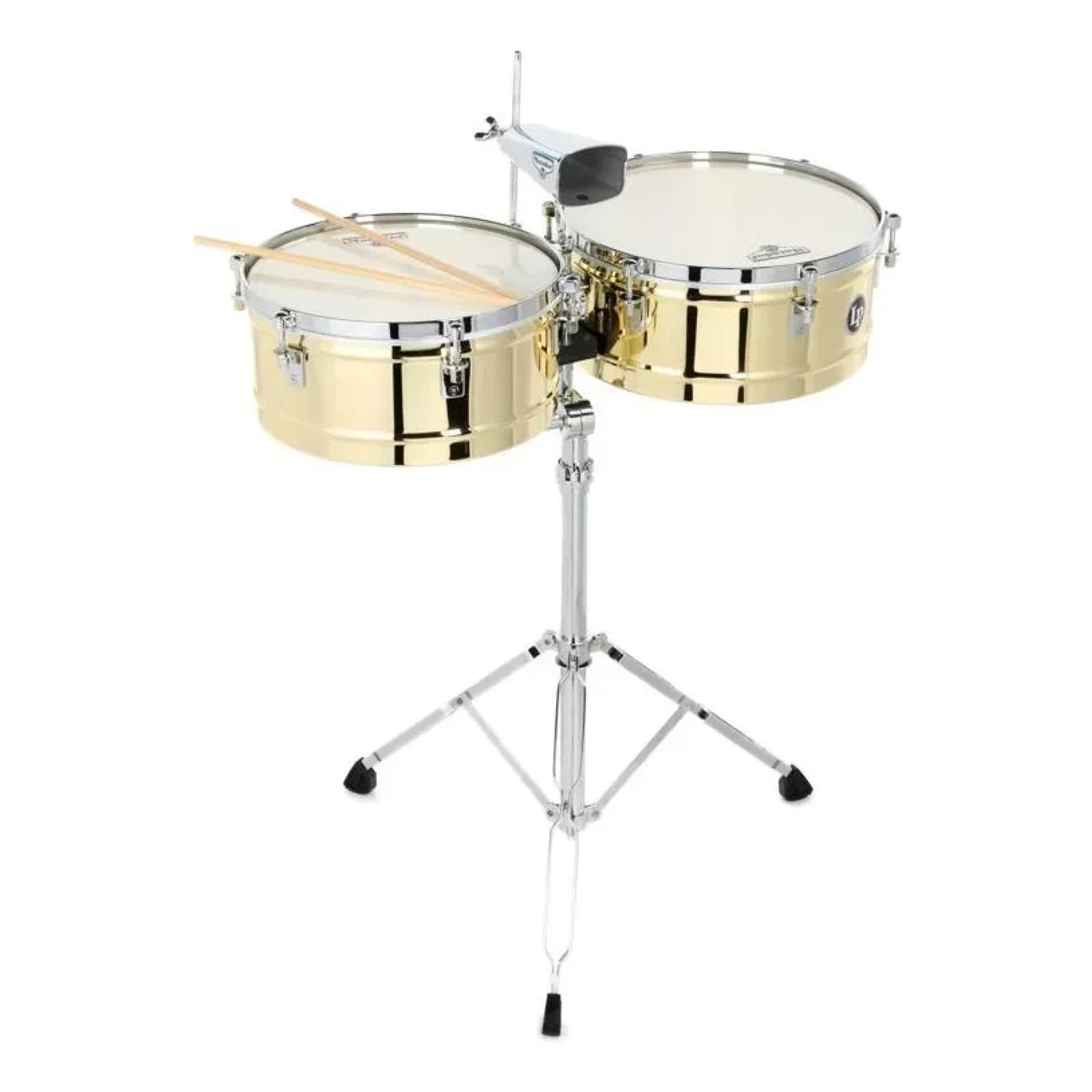 Timbales Matador14"/15" Laton C/atril Sop/cen, M257b