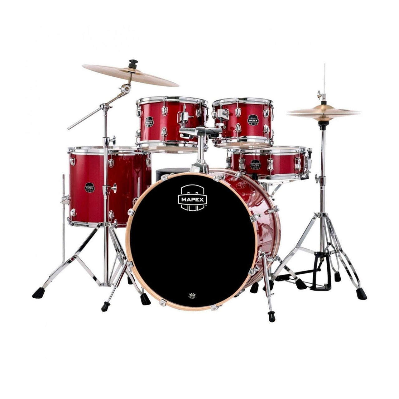 Bateria Mapex Venus Ve5294ftc-vm  5 piezas 22 Pulgadas Crimson Red