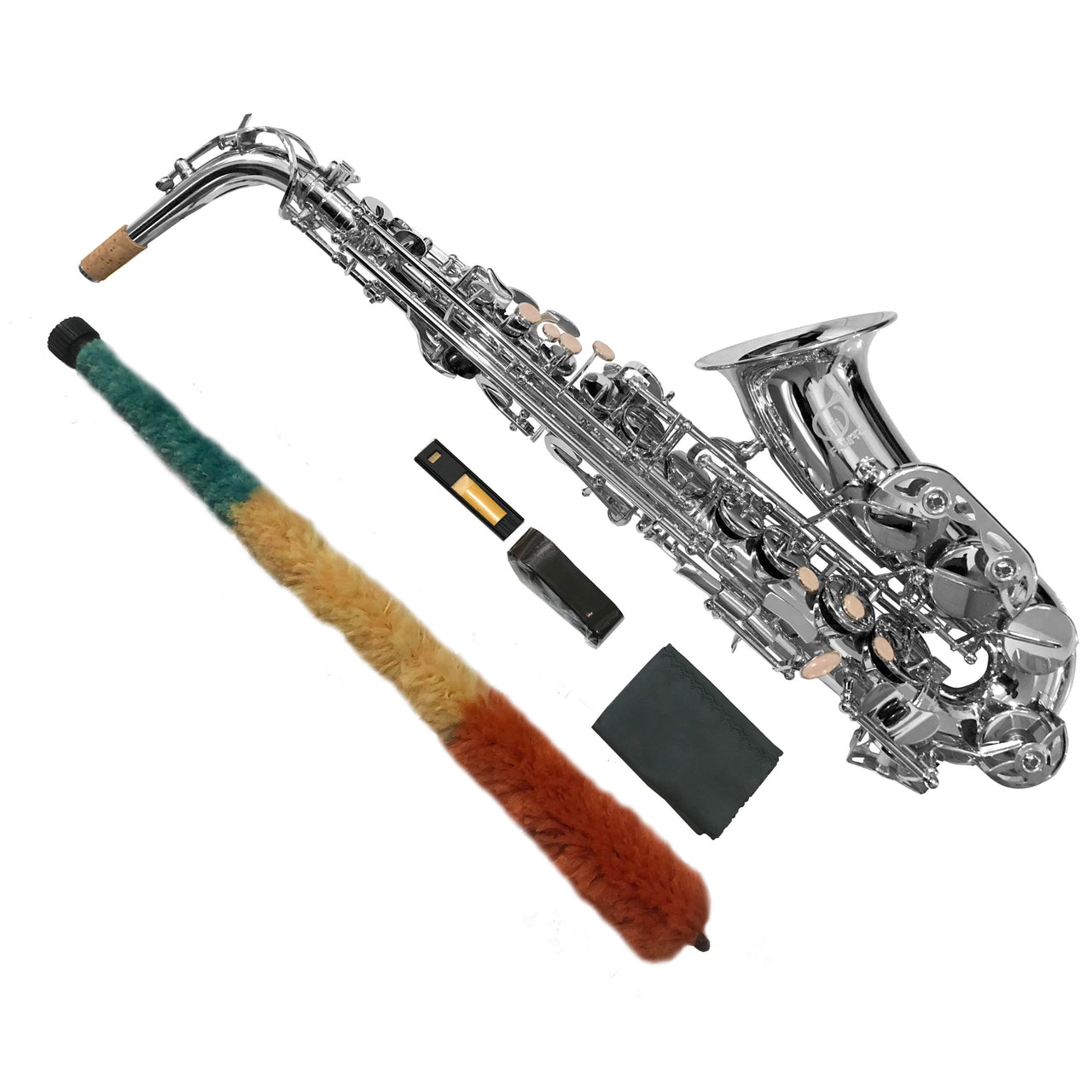 Sax Alto Fanpro Sxnick Mib Niquelado