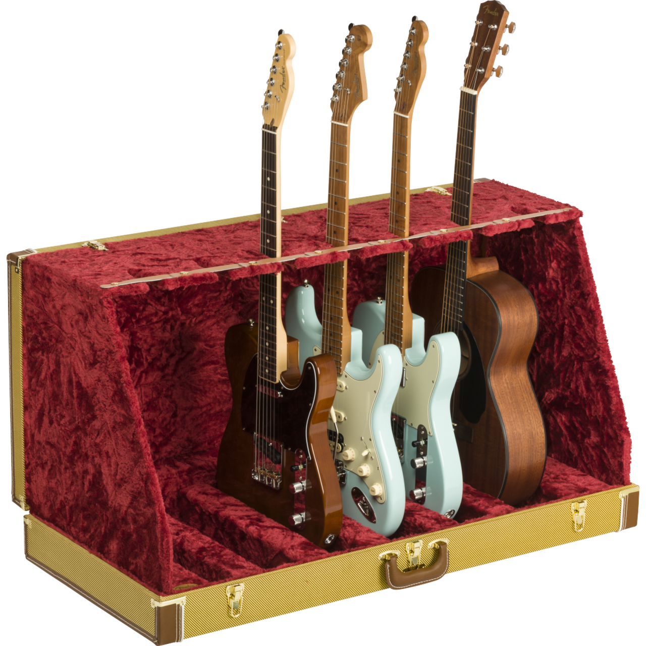 stand estuche fender p/ 7 guitarras classic serie twd, 0991017500