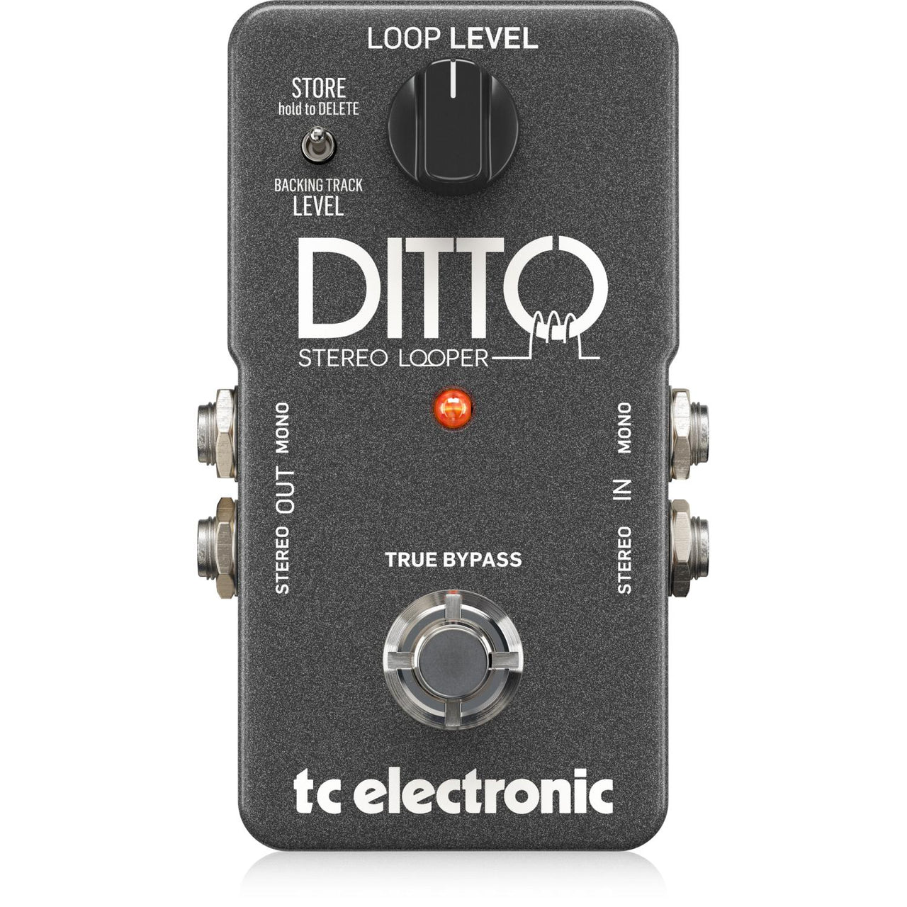 Pedal Tc Electronic Ditto Stereo Looper Para Guitarra