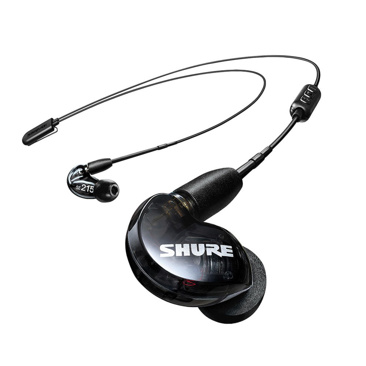 Auriculares Shure Aislantes De Sonido Color Negro, Se215-k+bt2