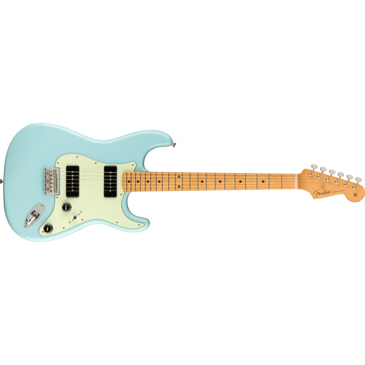 Guitarra Fender Noventa Stratocaster Electrica Mexicana Azul 0140922304