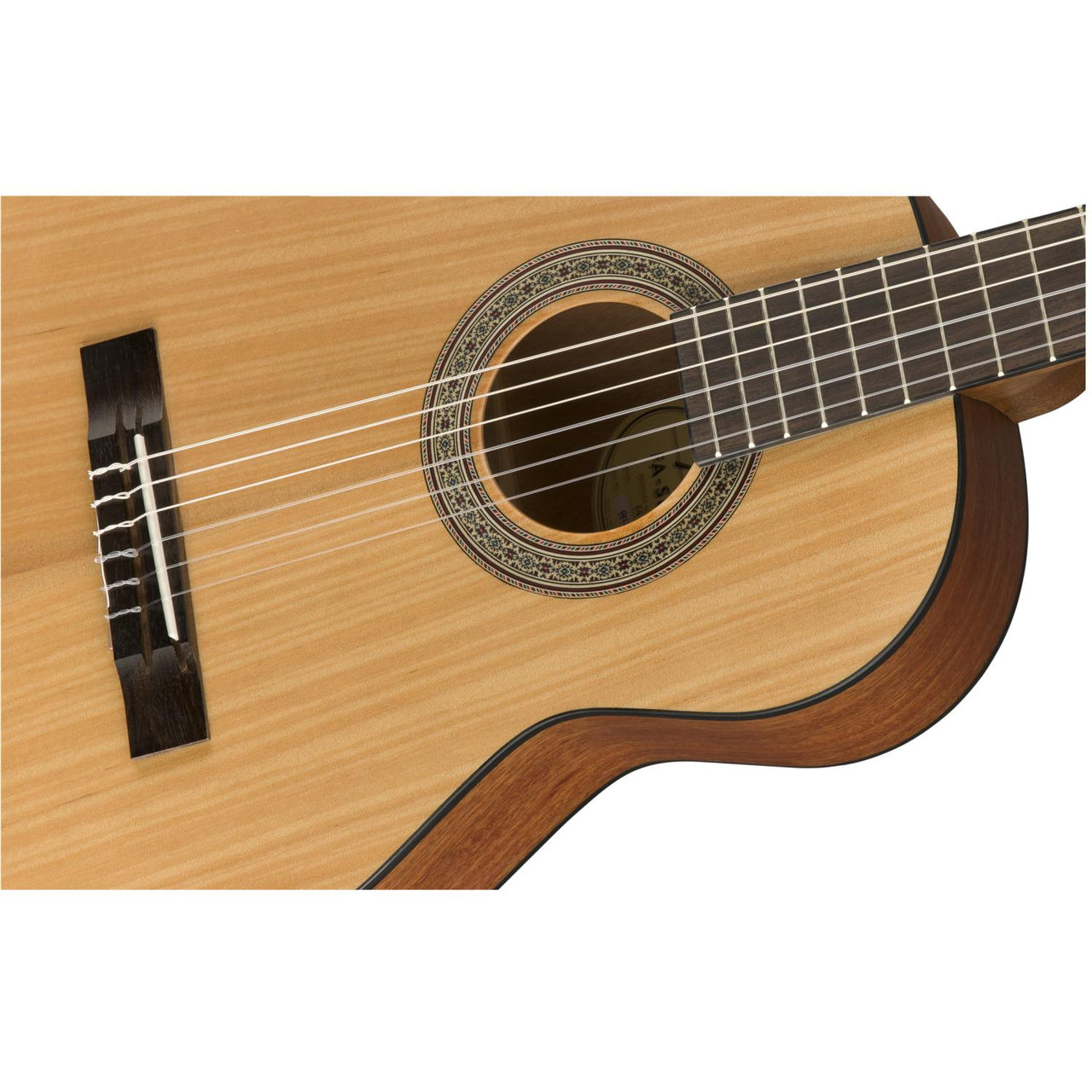 Guitarra Acustica Fender Fa 15n 3/4 Con Funda 0971160121