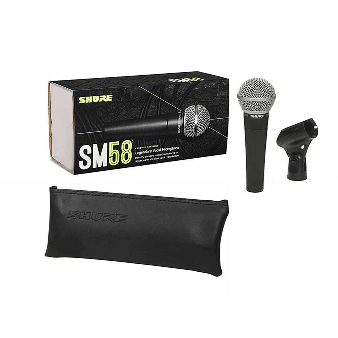 Microfono Shure Dinamico Vocal C/switch, Sm58s