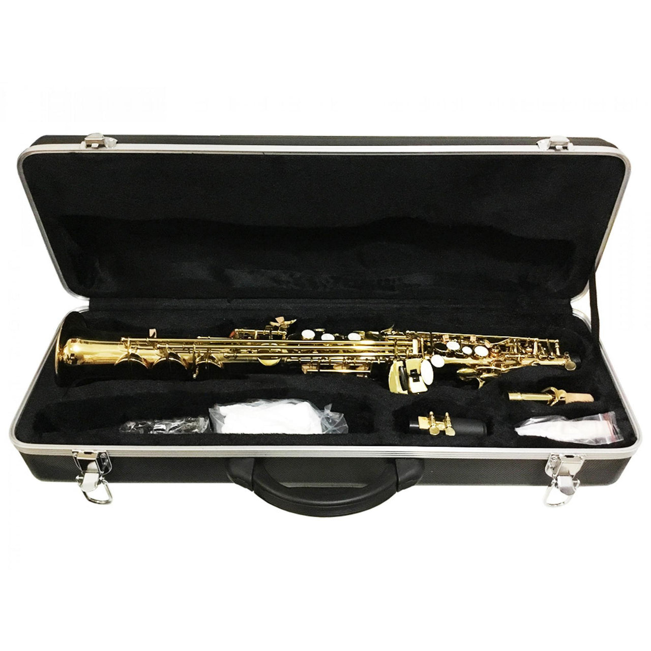 Sax Soprano Blessing Laq. C/ Est. Mod. 6433l