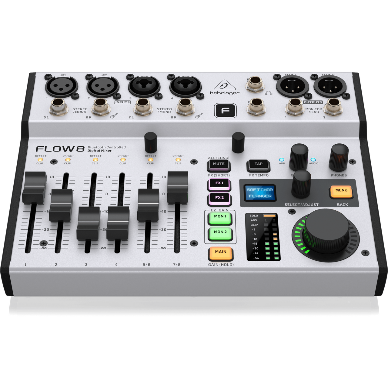 Mezcladora Behringer Flow 8 Digital Usb 8 Canales