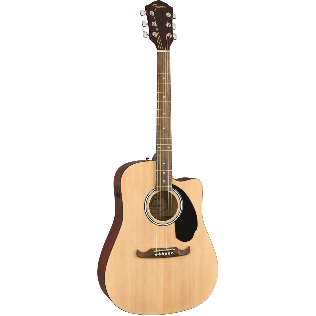 Guitarra Electroacustica Fender Fa -125ce Natural Rw, 0971113521