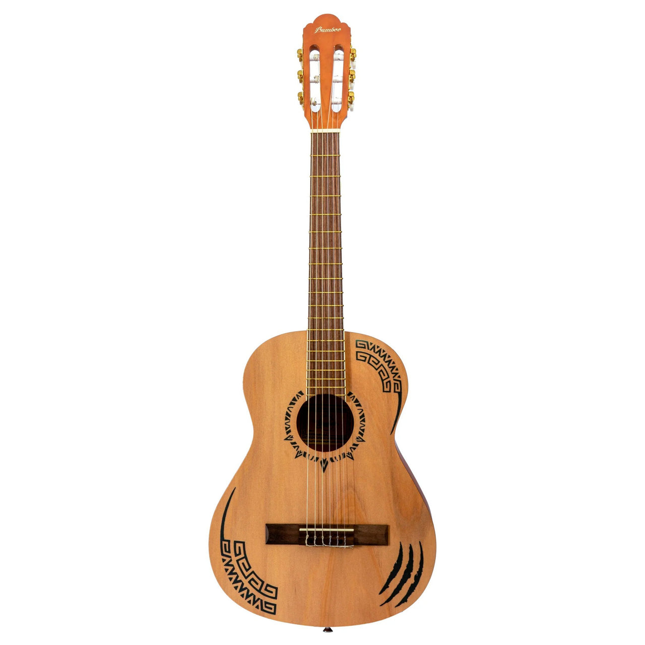 Guitarra Acustica Bamboo Gc-36-feline Con Funda 36 Pulgadas