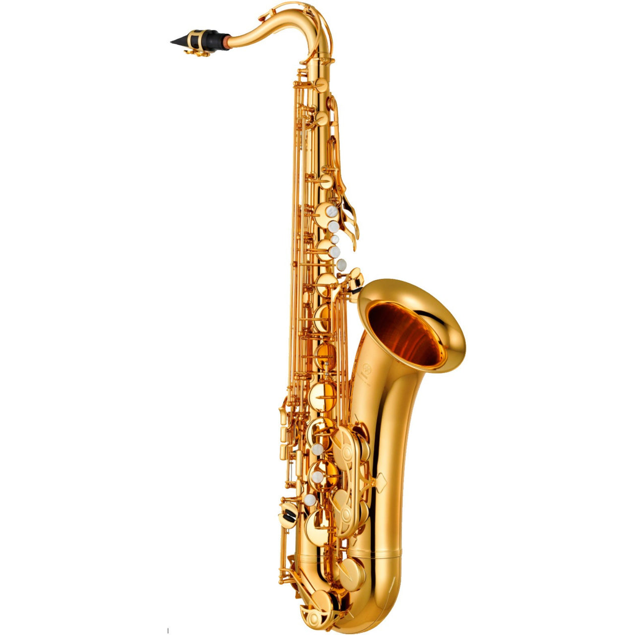 Sax Tenor Yamaha Laq Con Llave De Fa# Y Fa Frontal Yts280