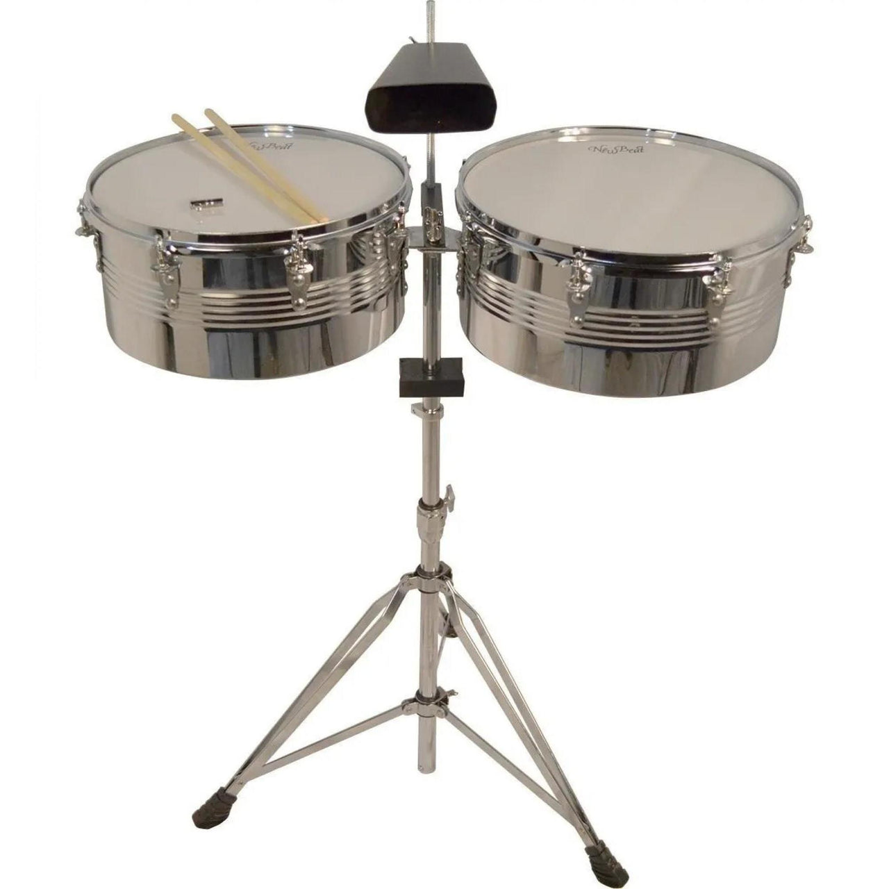 Timbales New Beat 14"/15"  Vaso Corto, Lt-256c