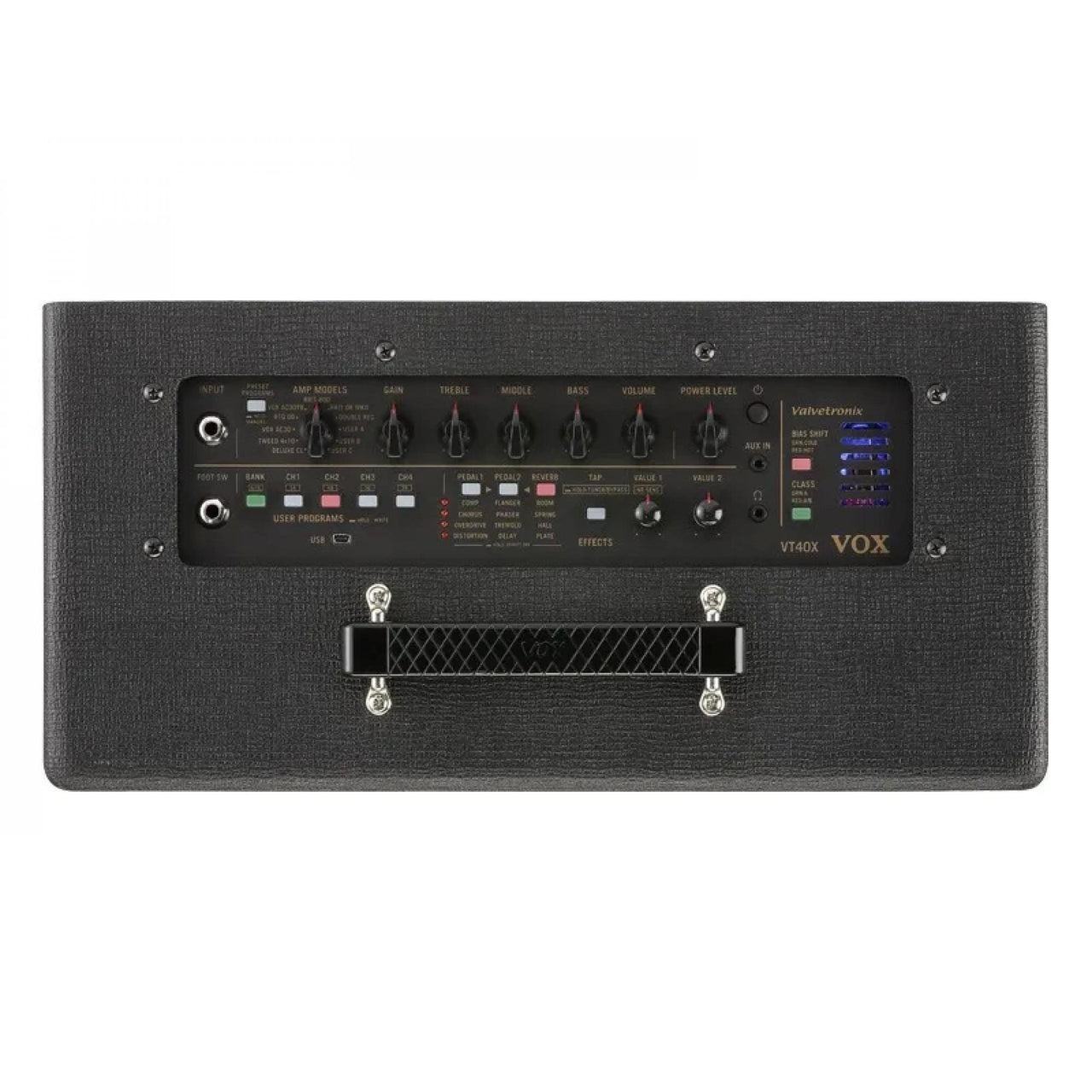 Amplificador Vox Para Guitarra Vt40x Modelado Digital Series Vtx 40w Valvular