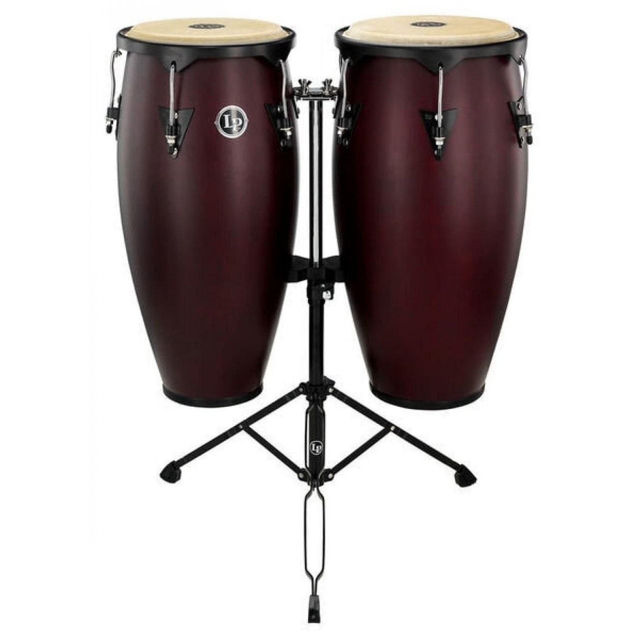 Congas Lp City 11" & 12" Mad. Vino Con Atril, Lp647ny-dw