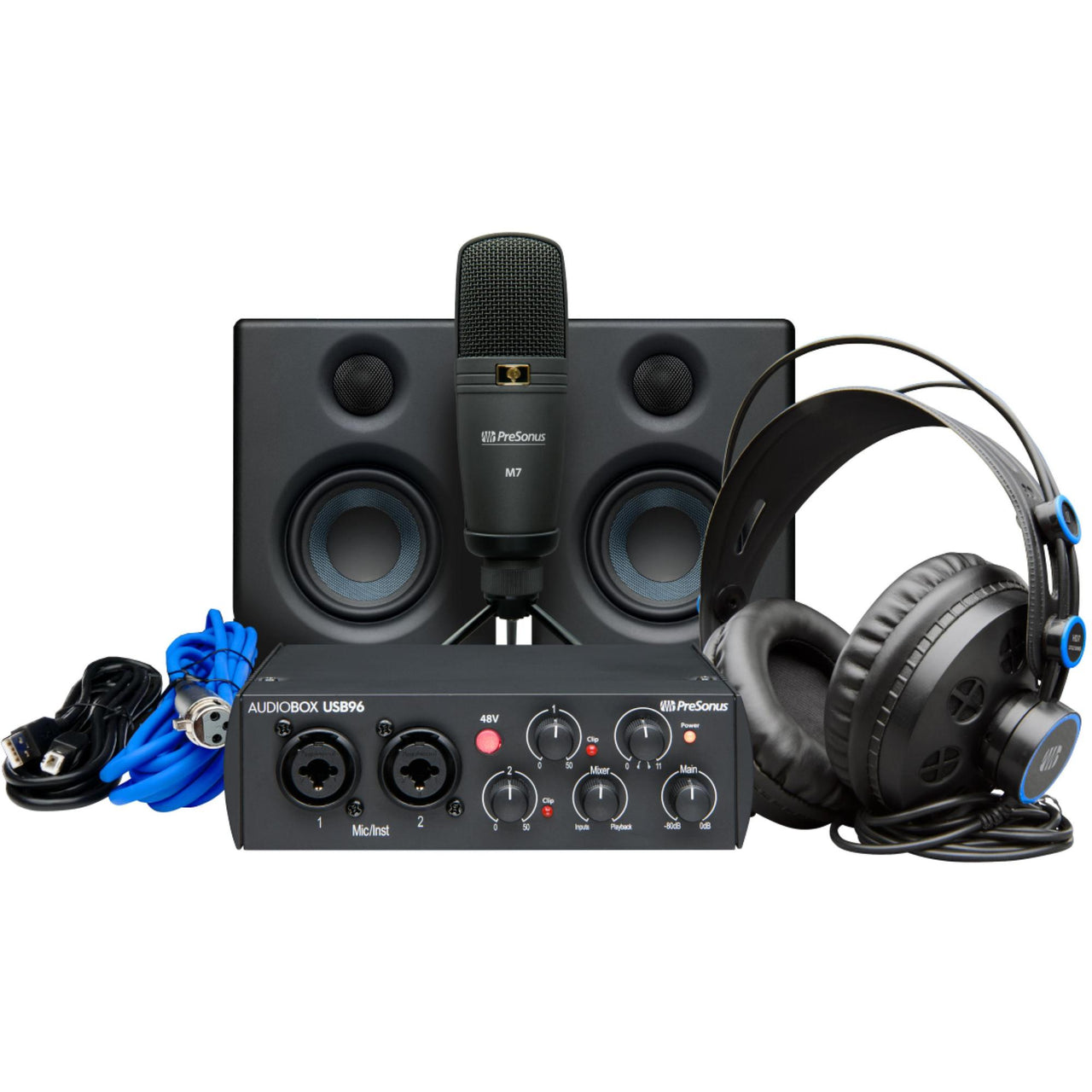 Paquete Presonus Audiobox Usb 96k De Grabacin Estudio, 2777700102
