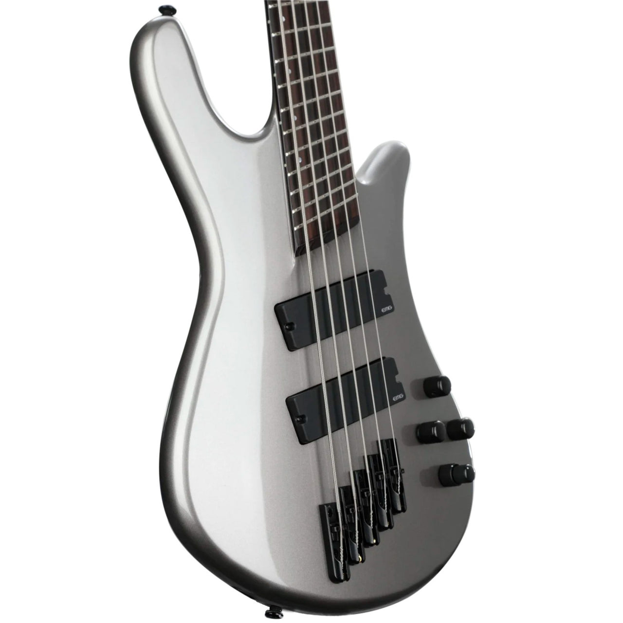 Bajo Electrico Spector Nsdm5gm Ns Dimension 5 Cuerdas Gunmetal Gloss