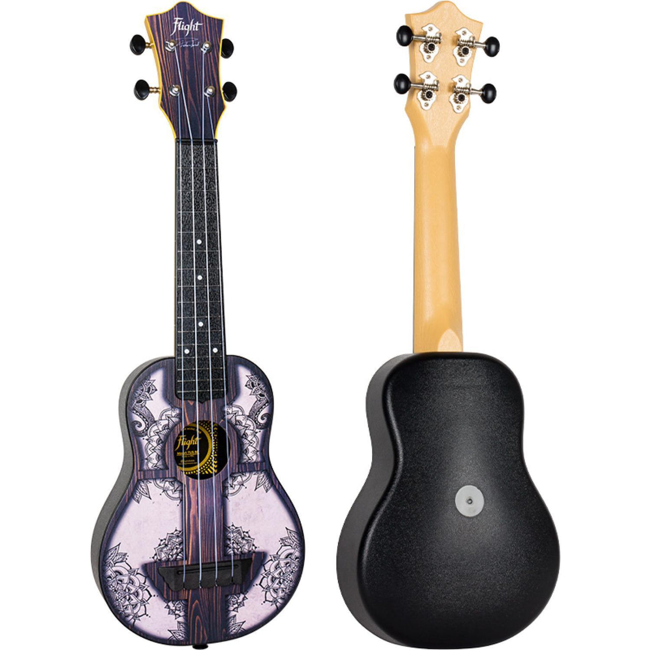 Ukelele Flight Soprano Tus40 Mw Con Funda