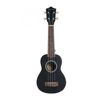 Thumbnail for Ukulele Soprano Negro Ukelele Bamboo Bu-21ln-bk Uculele Estudio Con Funda