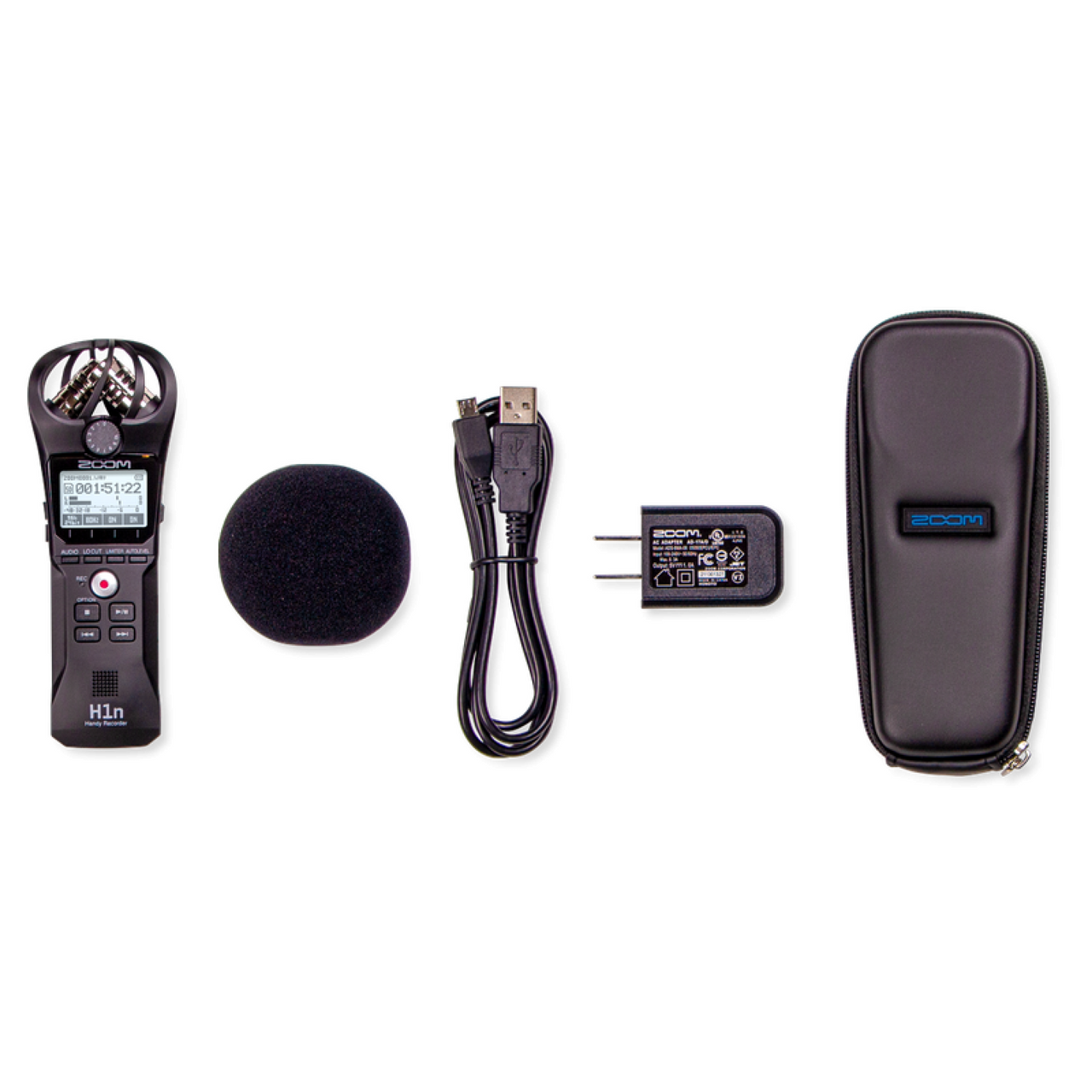 Grabadora Zoom Zh1nvp De Audio Porttil Microfonos Xy Con Accesorios