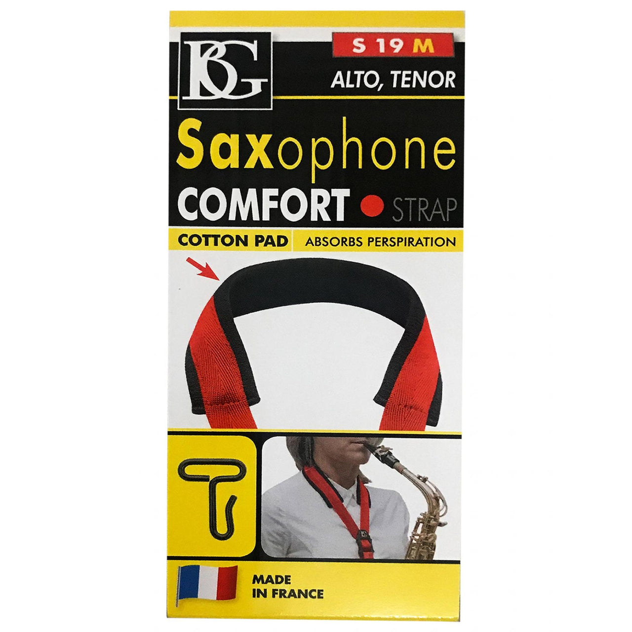 Thaly Bg P/sax Comfort Acolchonado En Algodon Rojo, S19msh