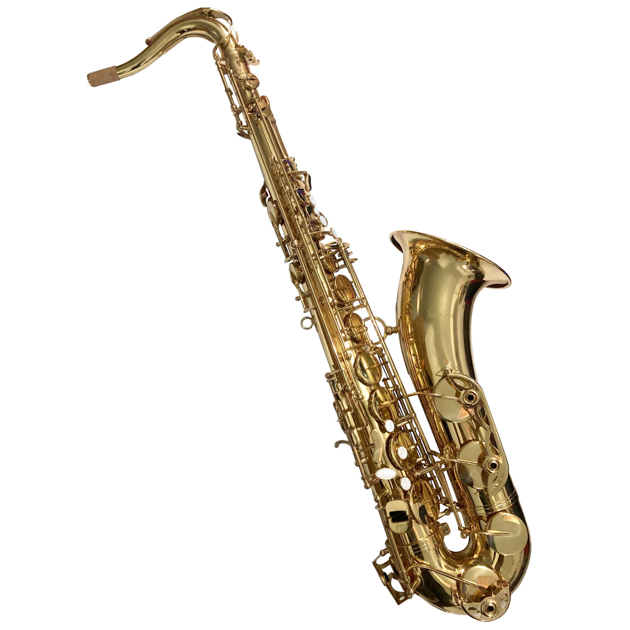 Sax Tenor Silvertone Slsx028-i Sib Dorado Tipo Yamaha