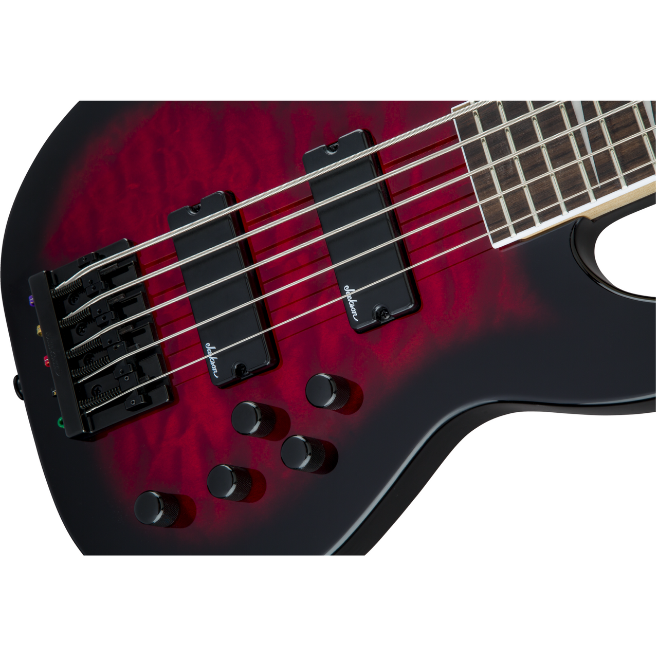 Bajo Electrico Jackson JS Series Concert JS3VQ Transparent Red Burst 2919021502