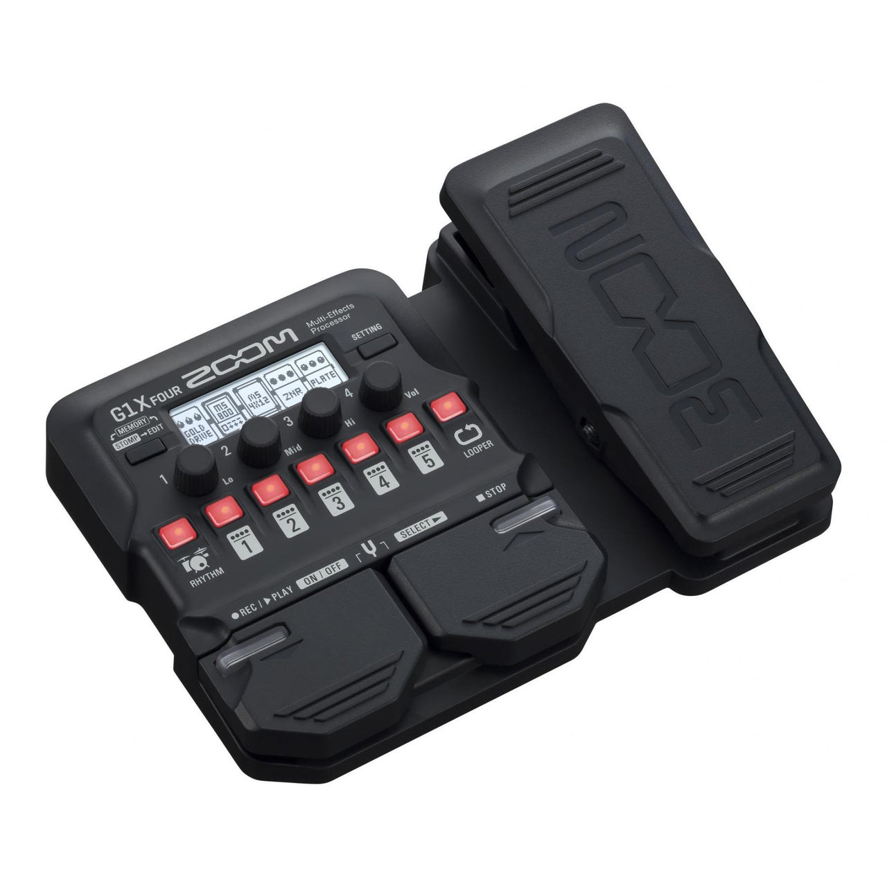 Pedalera Zoom Zg1xfour De Efectos Para Guitarra
