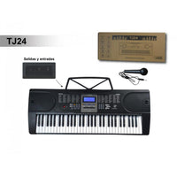 Thumbnail for Teclado Alde Audio Tj24 61 Teclas 255 Timbres Ritmos 24 Demos